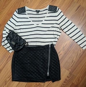 Striped Tunic Sweater
